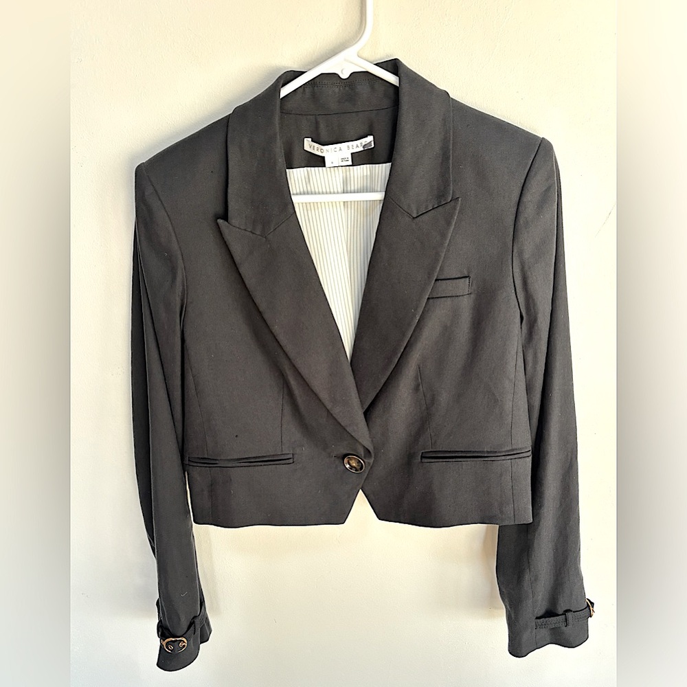 Veronica Beard Girard Jacket Cropped Blazer